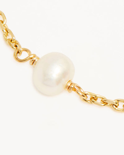 By Charlotte 14k Solid Gold Serene Pearl Bracelet