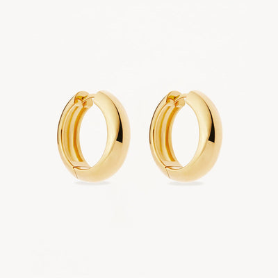 By Charlotte Bold Large Hoop Earrings, Gold or Silver