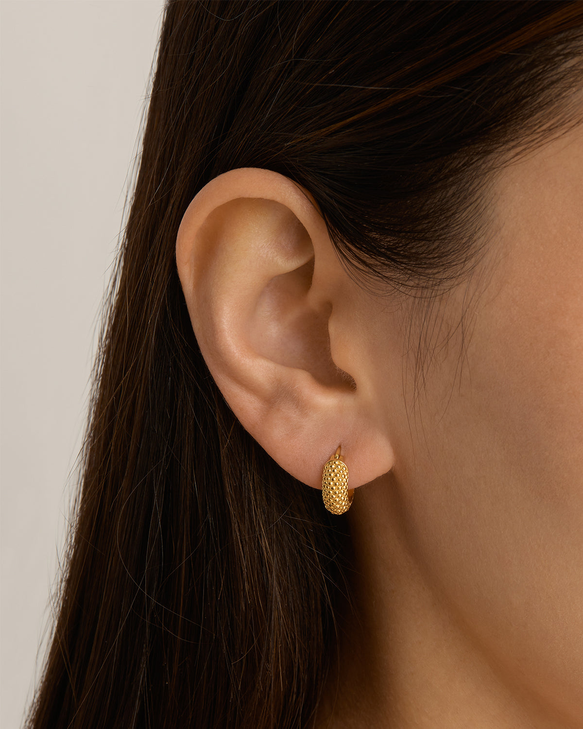 By Charlotte Day Dreamer Hoop Earrings, Gold