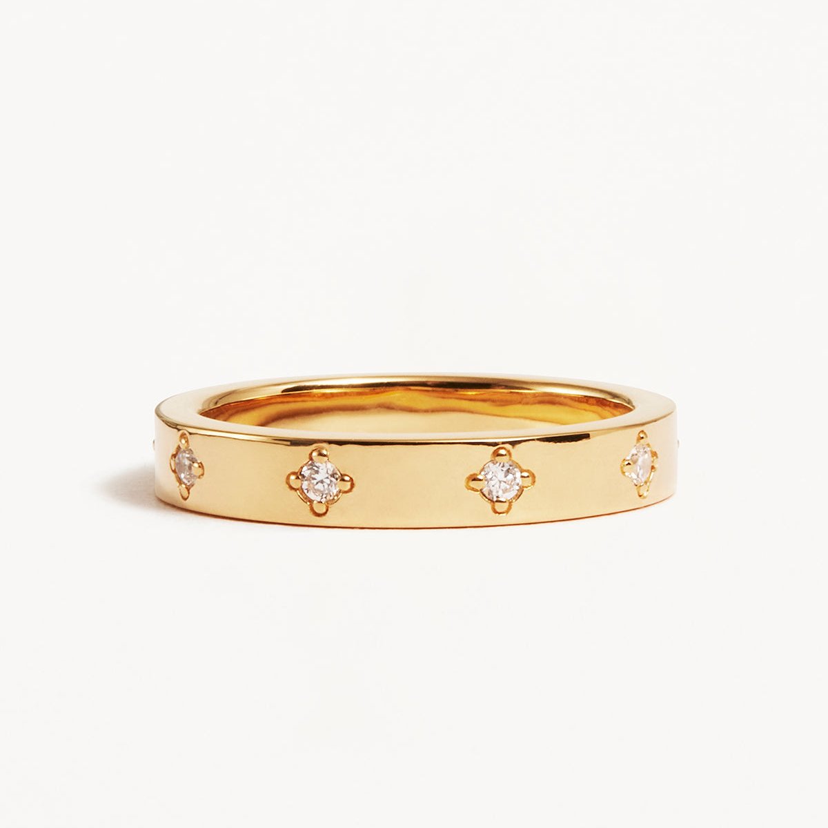 By Charlotte Infinite Light Ring, Gold or Silver