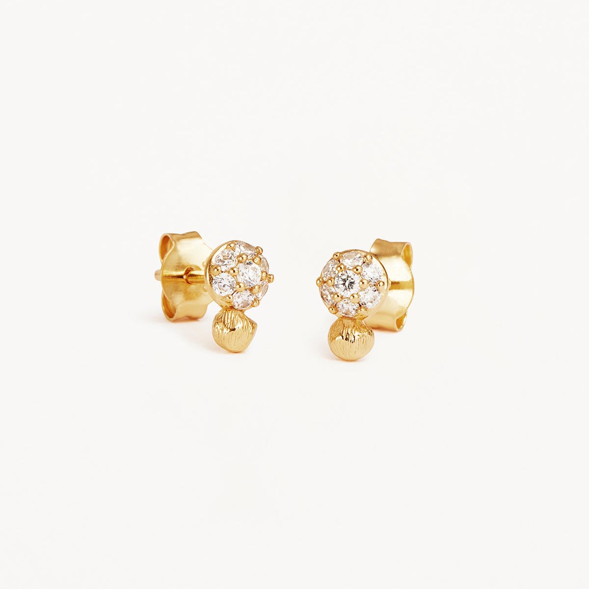 By Charlotte Stardust Soul Stud Earrings, Gold or Silver