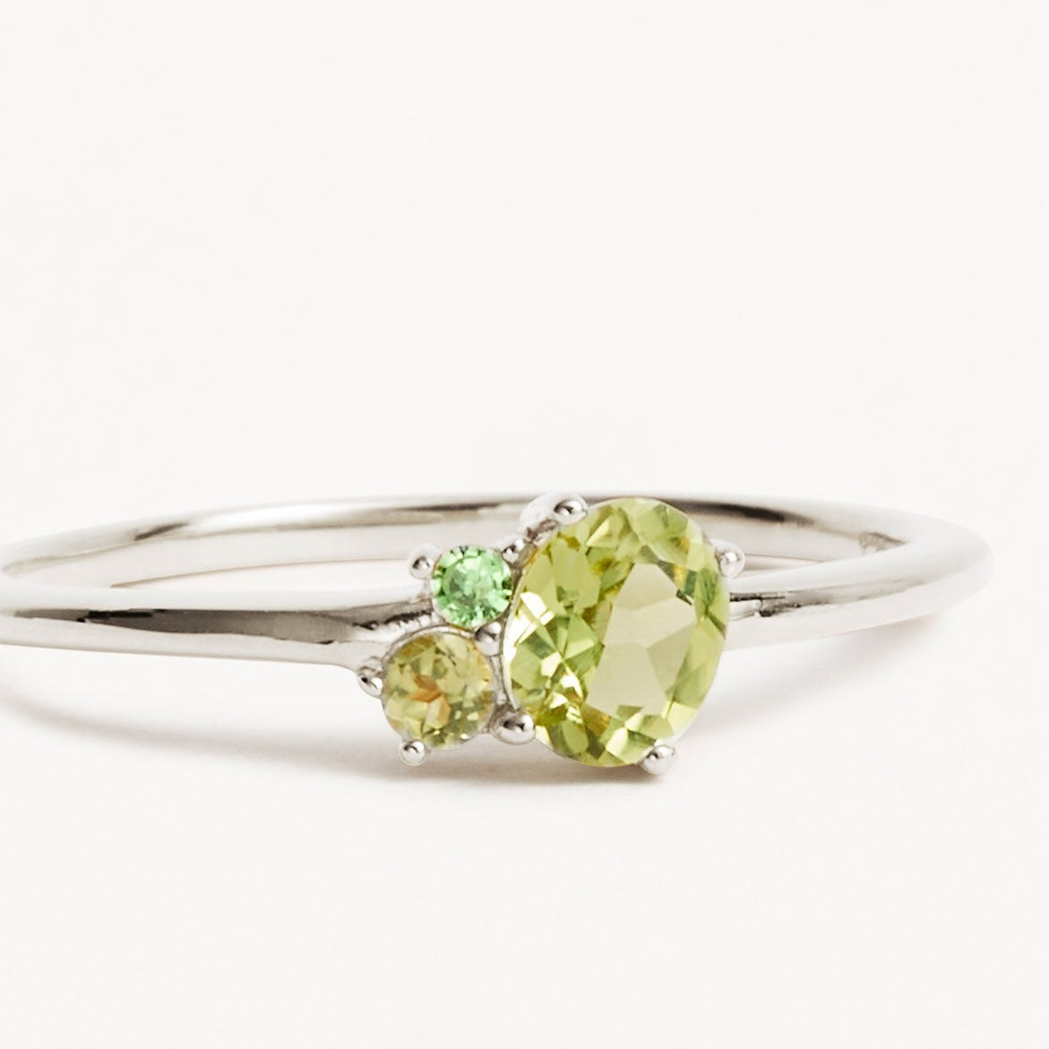 By Charlotte Kindred August Birthstone Ring, Gold or Silver