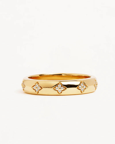 By Charlotte Bloom With You Lotus Ring, Gold