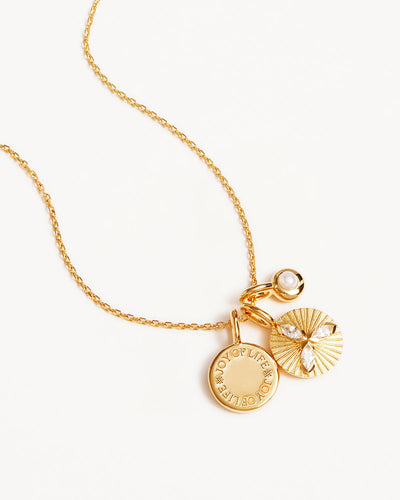 By Charlotte Joy Necklace, Gold or Silver