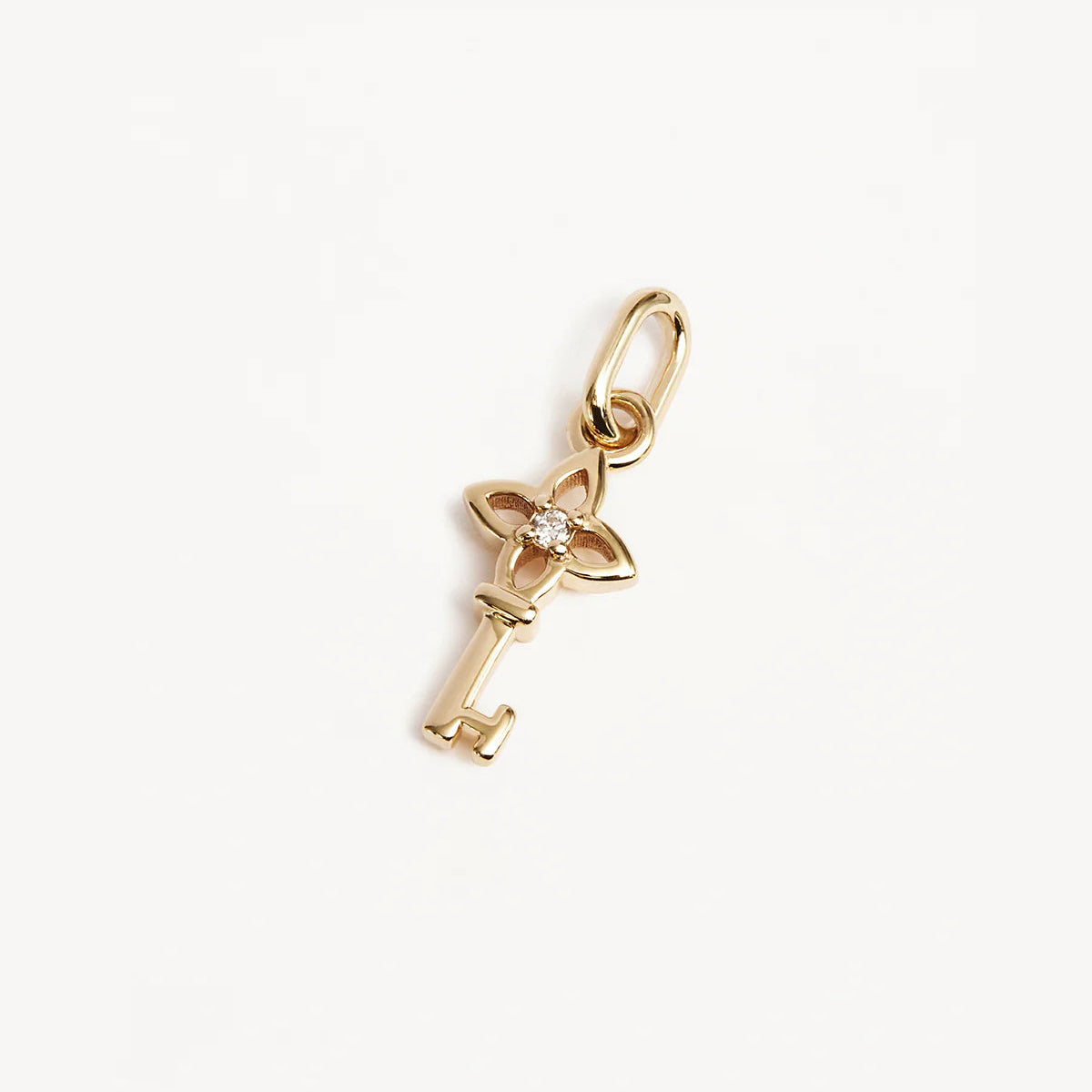 By Charlotte Key To My Heart Pendant, Gold