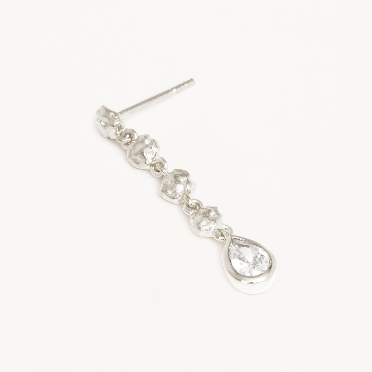 By Charlotte Adore You Drop Earrings, Silver