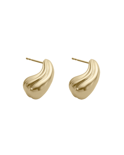 Kirstin Ash Float Oversized Studs, Gold