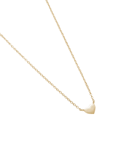 Kirstin Ash 9k Gold L'Amour Heart Necklace