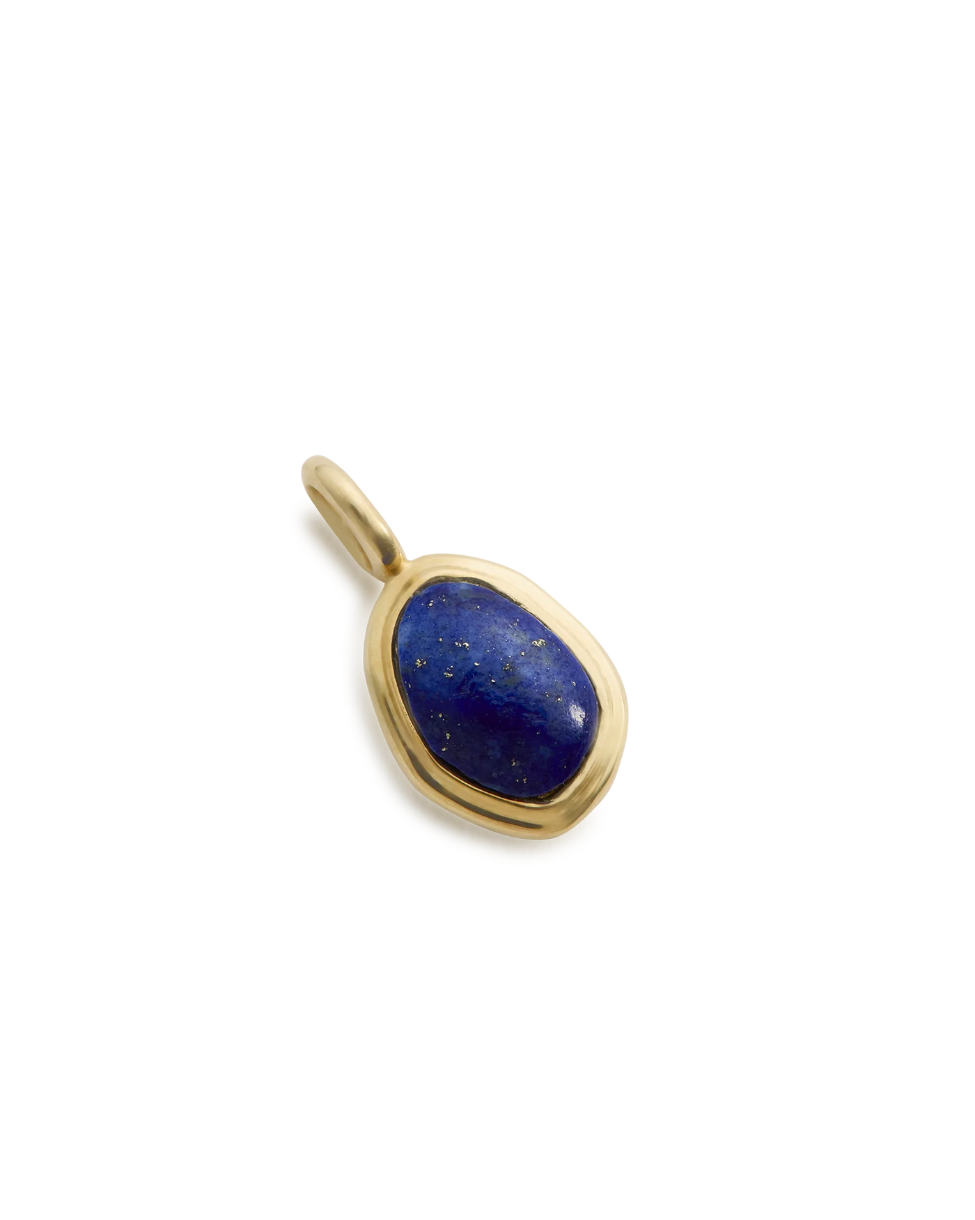 Kirstin Ash Luminous Lapis Charm, 9k Gold