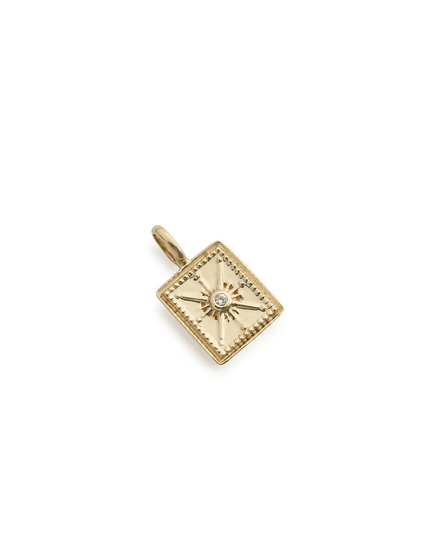 Kirstin Ash True North Charm, 9k Gold