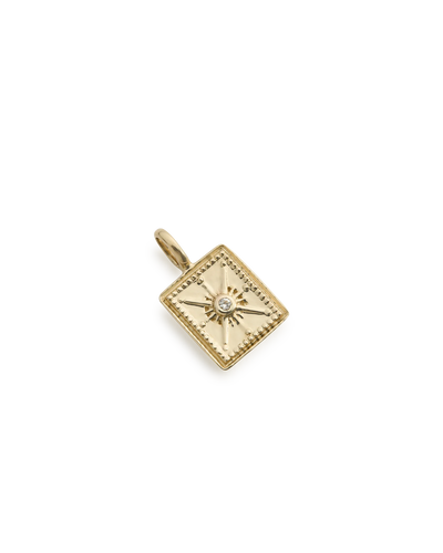 Kirstin Ash True North Charm, 9k Gold