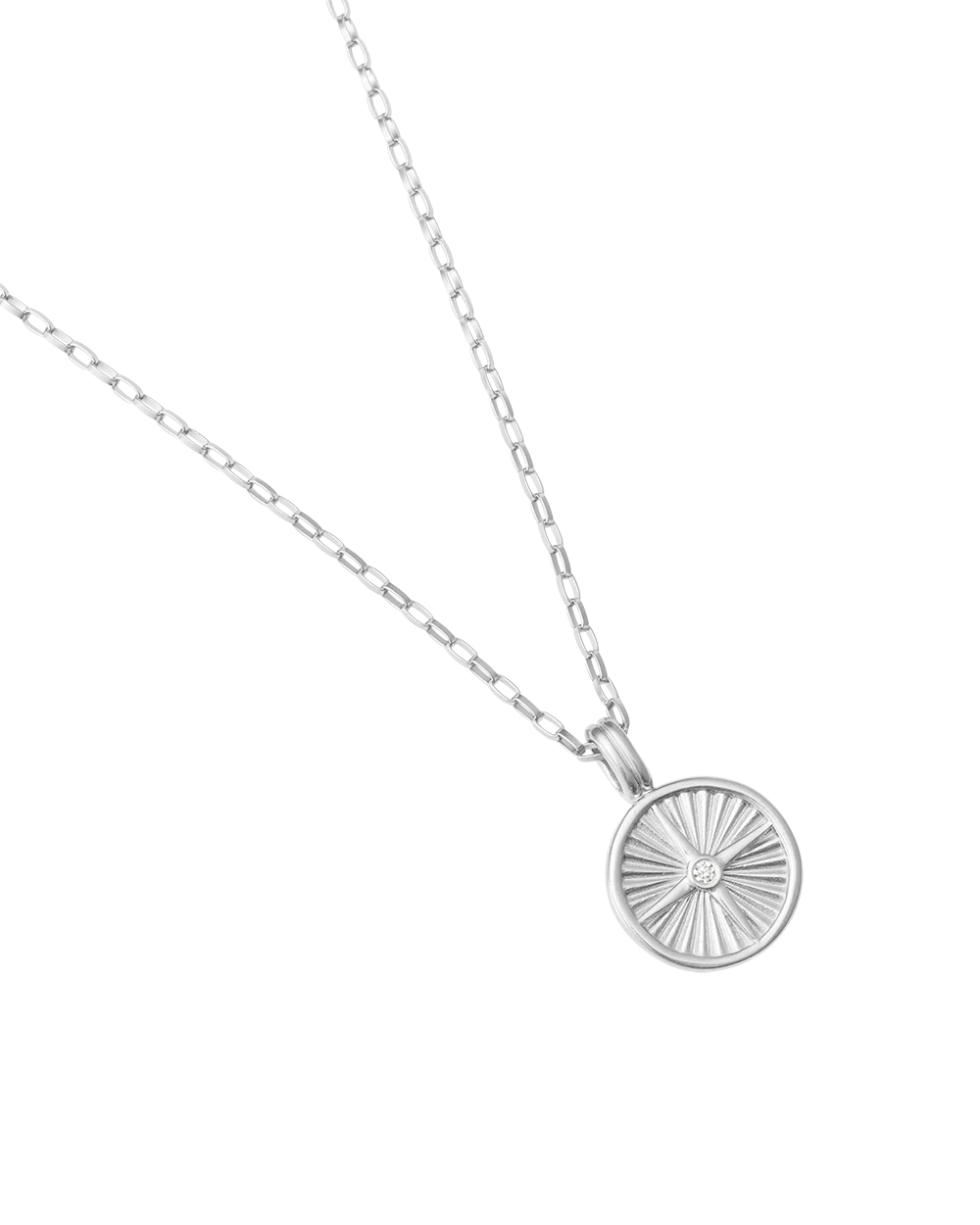 Kirstin Ash Wander Coin Necklace, Silver