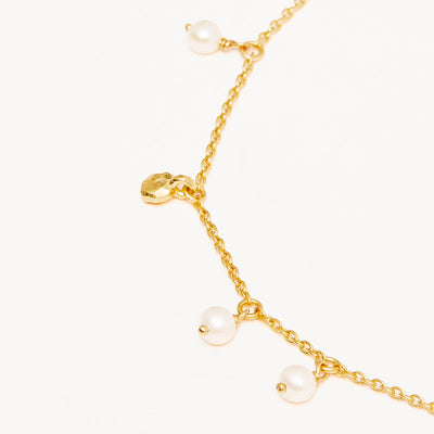 By Charlotte Endless Grace Pearl Choker, Gold