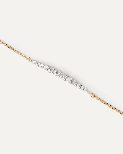 PD Paola Fine 18k Gold Diamond Kate Bracelet