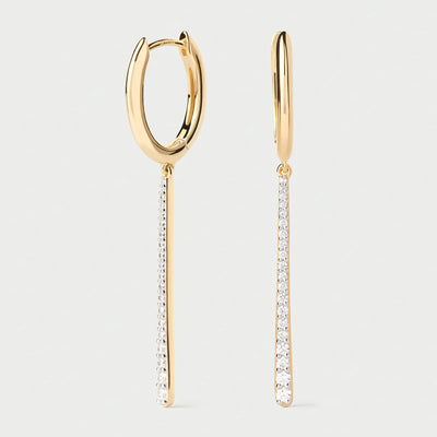 PD Paola Olga Hoop Earrings, Gold