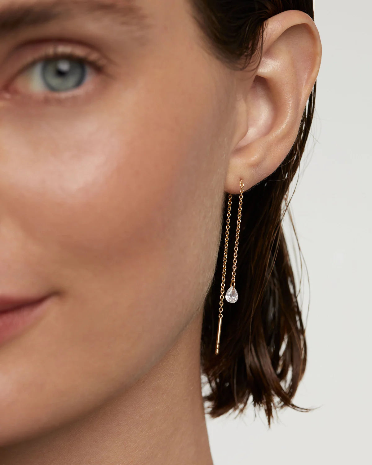 PD Paola Waterfall Drop Earrings, Gold