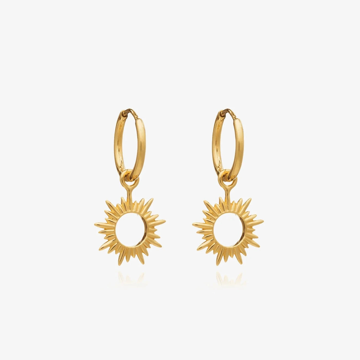 Rachel Jackson Eternal Sun Mini Hoop Earrings, Gold