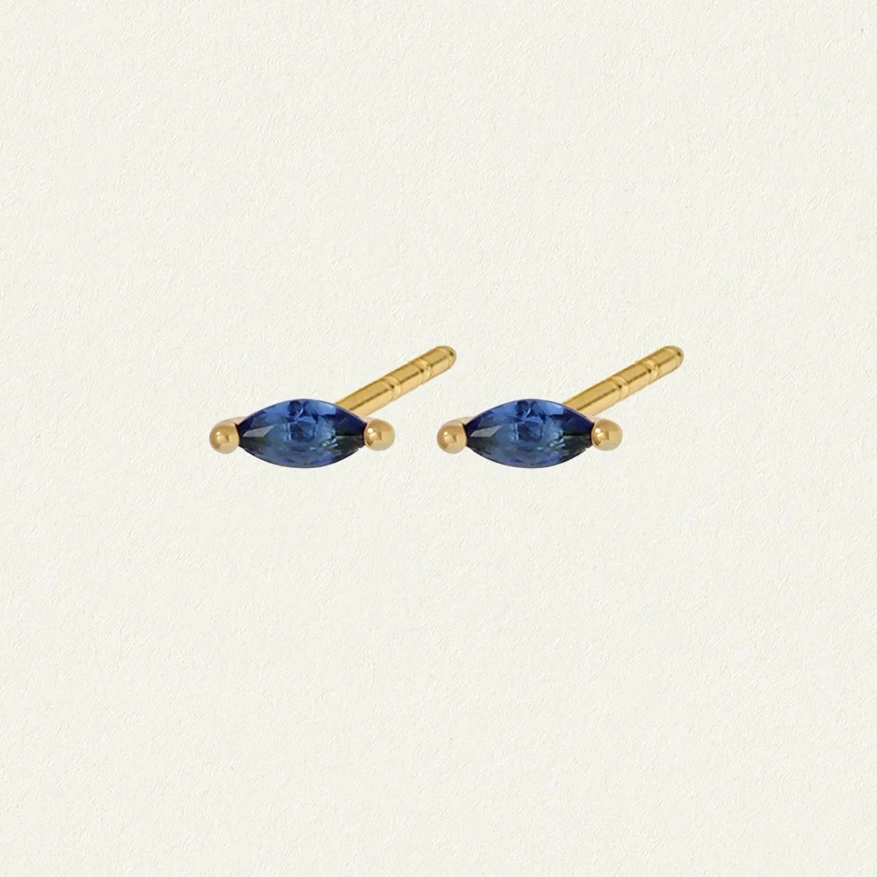 Temple of the Sun Alessandra Studs, Gold