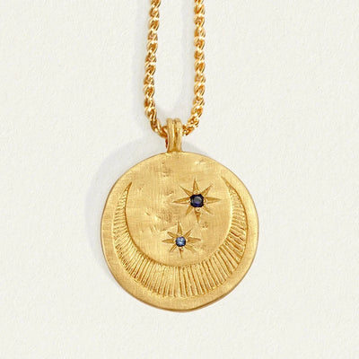 Temple of the Sun Celeste Necklace, Gold