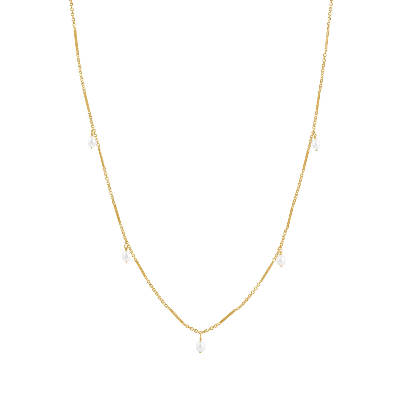 Alana Maria Isa Necklace, Gold