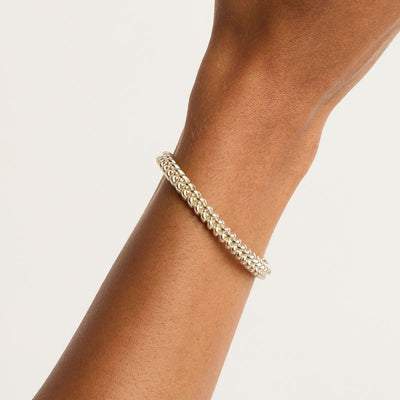 By Charlotte Intertwined Cuff, Gold or Silver