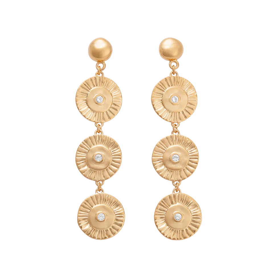 Kirstin Ash Afterglow Earrings, Gold