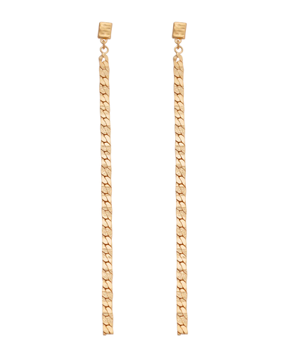 Kirstin Ash Follow the Sun Chain Earrings, Gold