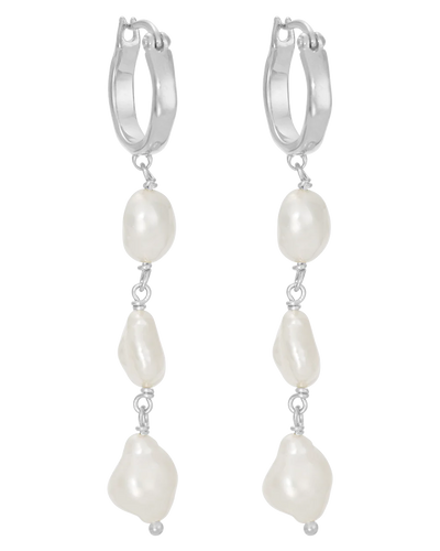 Kirstin Ash Moonrise Earrings, Silver