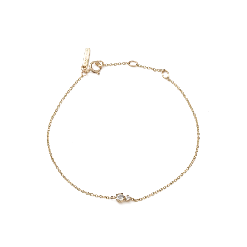 Kirstin Ash 9k Gold Paloma Topaz Bracelet